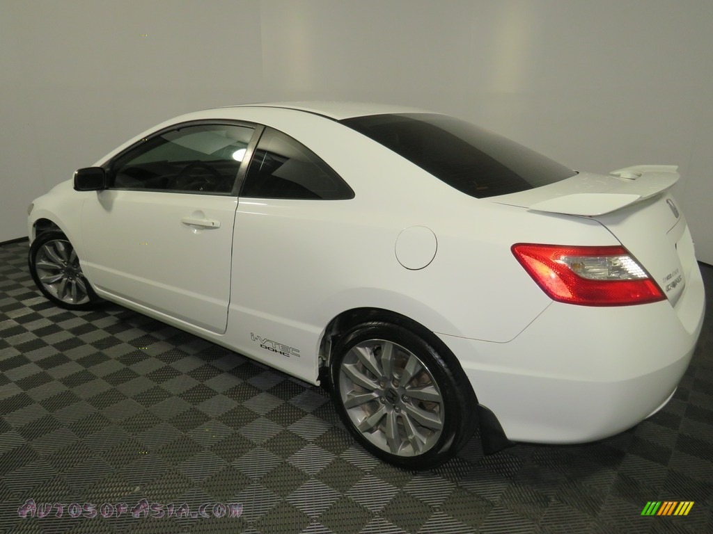 2011 Civic Si Coupe - Taffeta White / Black photo #9