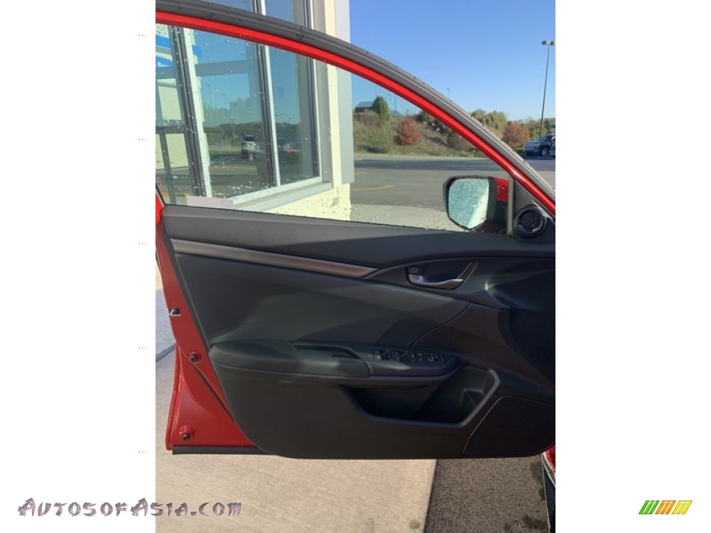 2020 Civic Sport Hatchback - Rallye Red / Black photo #10