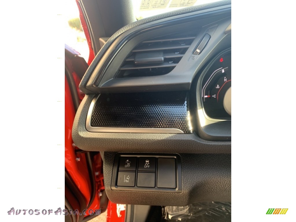 2020 Civic Sport Hatchback - Rallye Red / Black photo #12