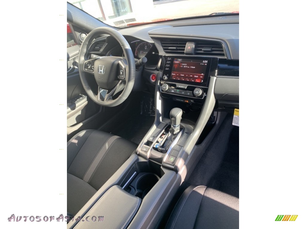 2020 Civic Sport Hatchback - Rallye Red / Black photo #28