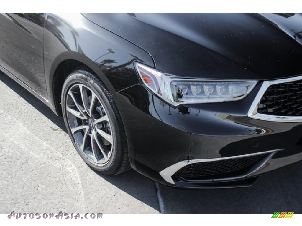 2020 TLX V6 Sedan - Majestic Black Pearl / Parchment photo #10