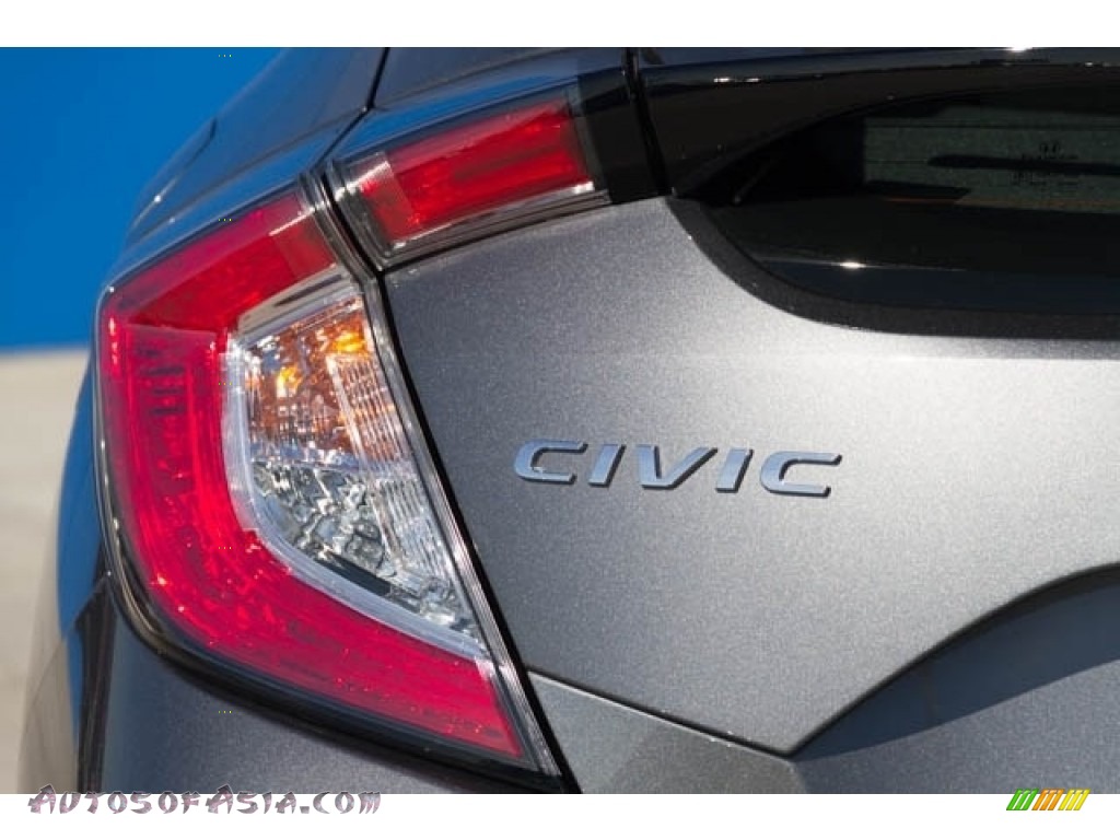 2020 Civic Sport Hatchback - Polished Metal Metallic / Black photo #7