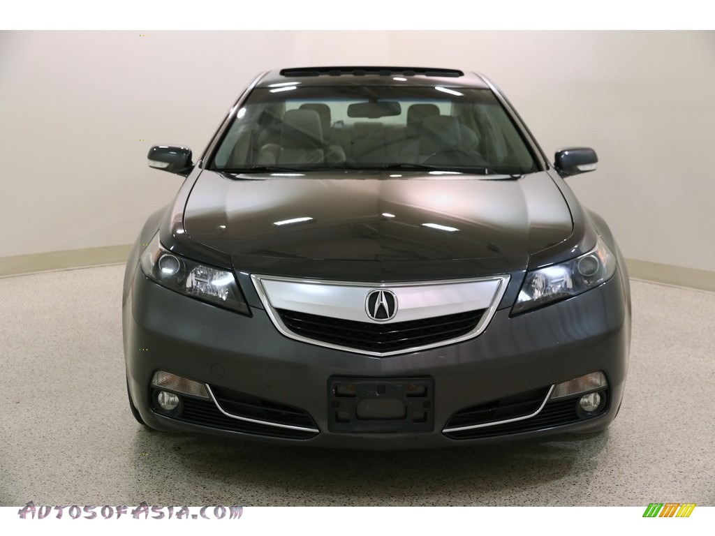 2012 TL 3.5 Technology - Graphite Luster Metallic / Taupe photo #2