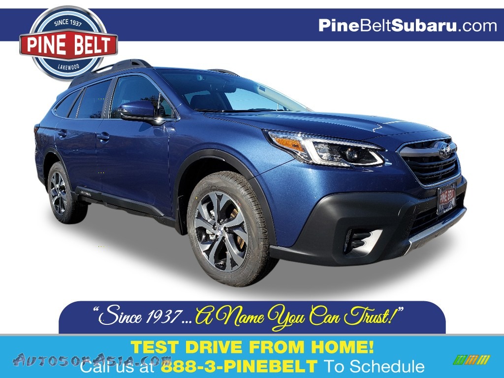 2020 Outback 2.5i Limited - Abyss Blue Pearl / Titanium Gray photo #1