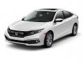 Honda Civic EX Sedan Platinum White Pearl photo #41