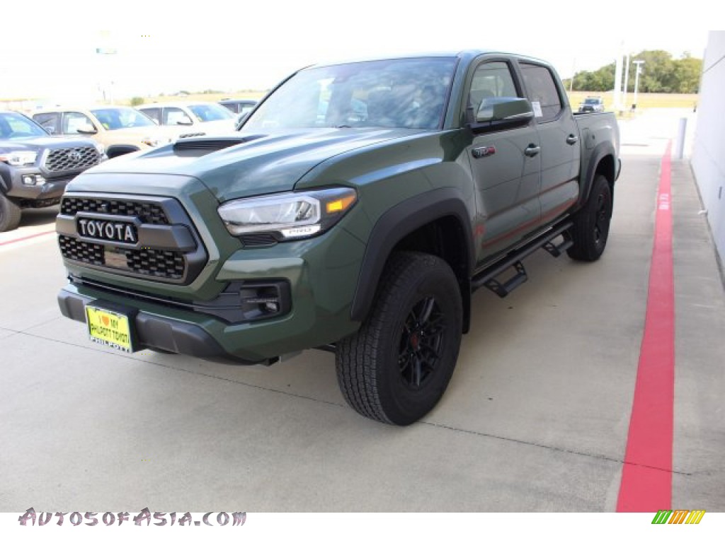 2020 Toyota Tacoma TRD Pro Double Cab 4x4 In Army Green Photo 4 
