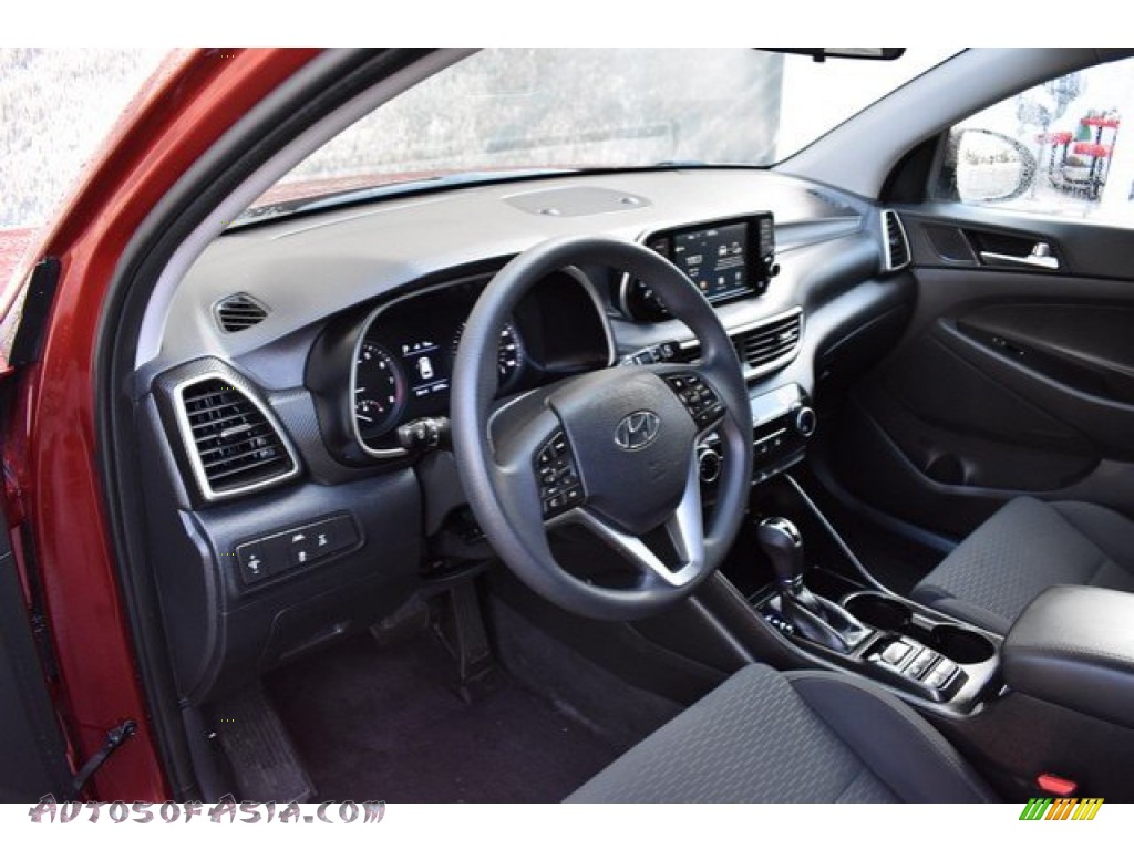 2019 Tucson SE AWD - Gemstone Red / Black photo #10