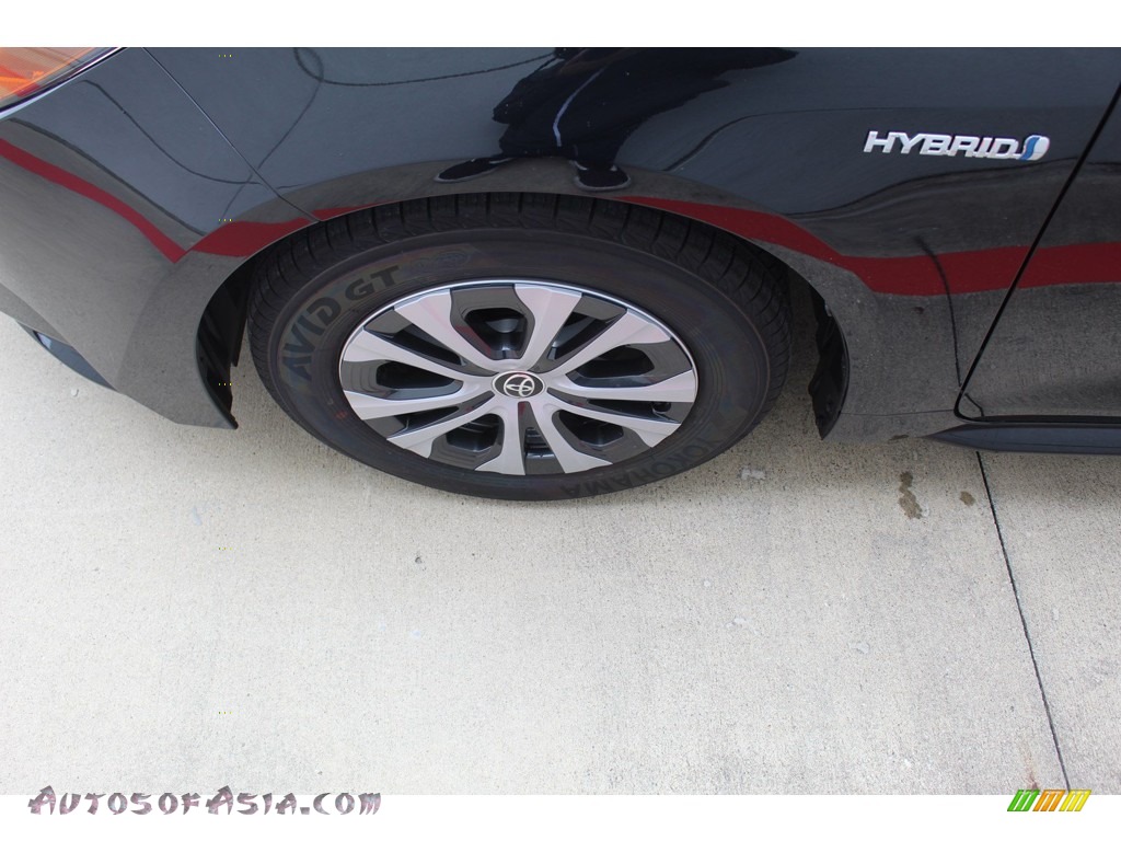 2020 Corolla LE Hybrid - Black Sand Pearl / Black photo #5
