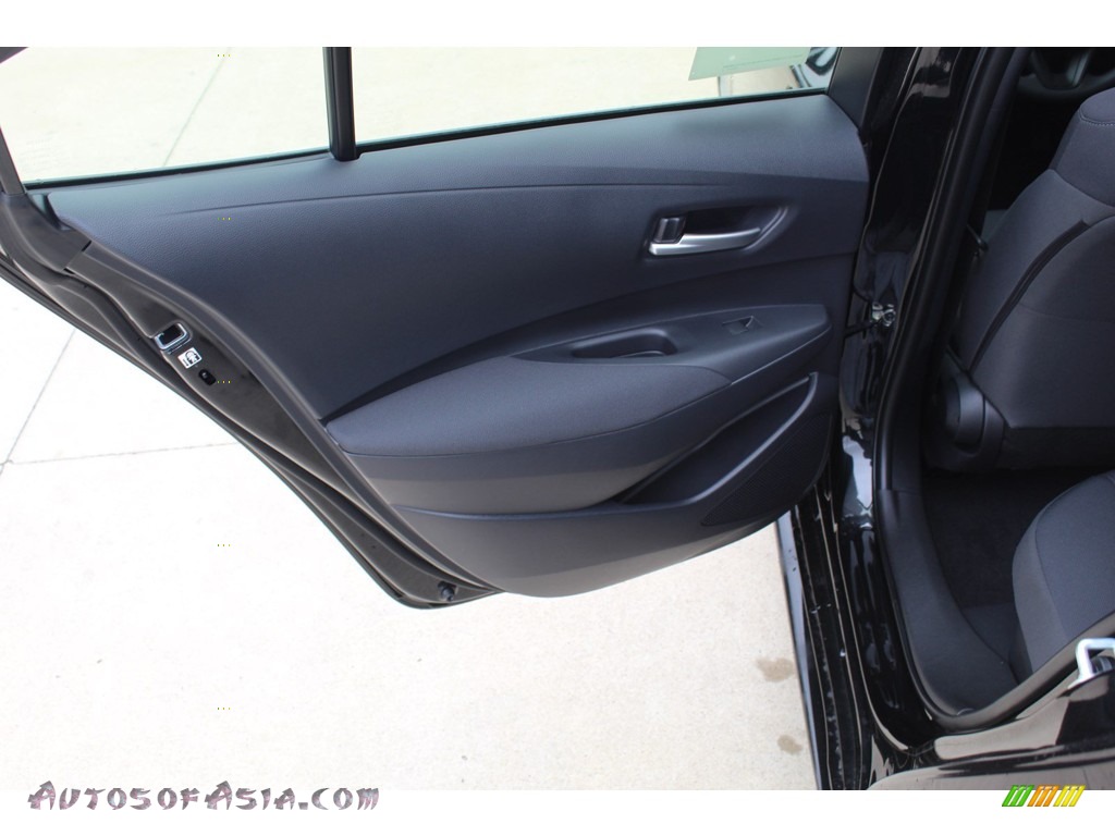 2020 Corolla LE Hybrid - Black Sand Pearl / Black photo #19