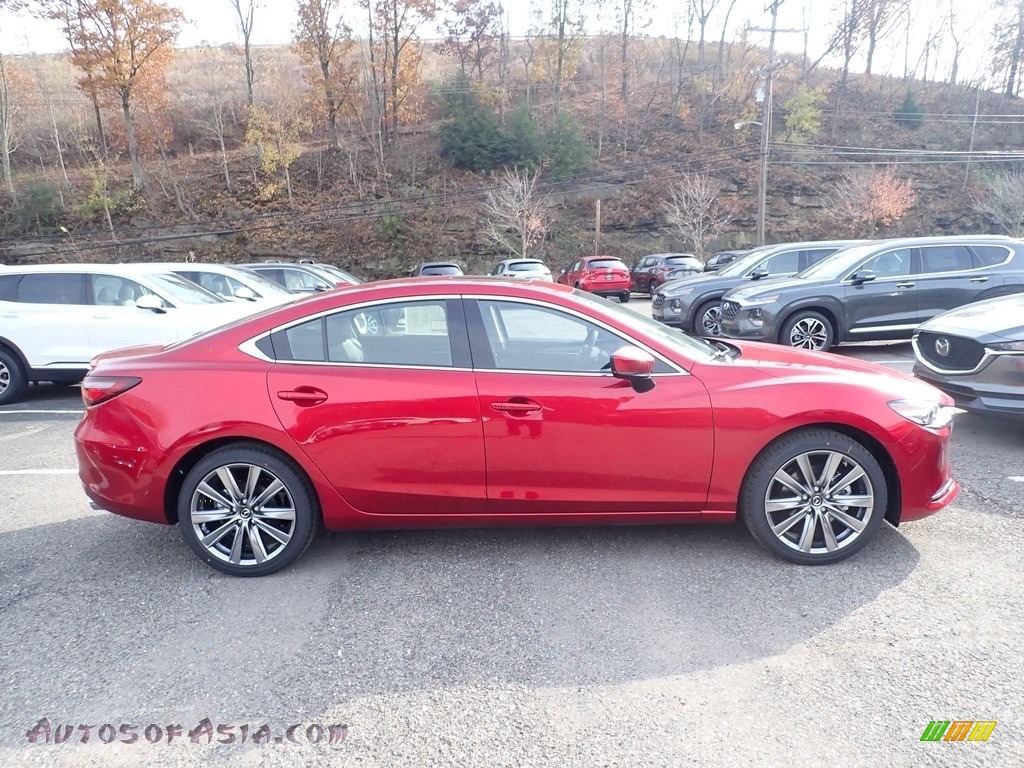 Soul Red Crystal Metallic / Black Mazda Mazda6 Grand Touring Reserve