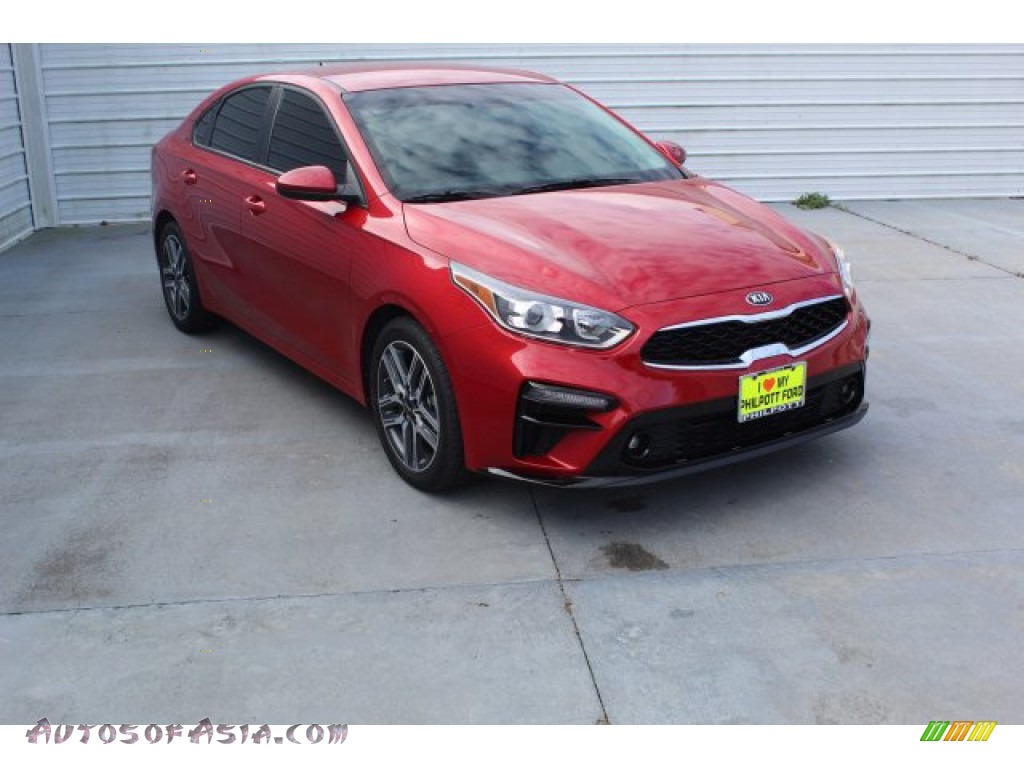 2019 Forte S - Currant Red / Black photo #2