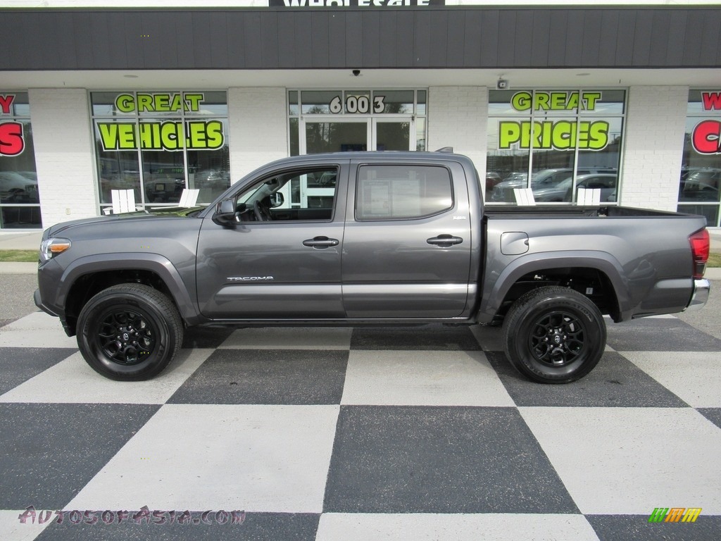 2019 Tacoma SR5 Double Cab - Magnetic Gray Metallic / Cement Gray photo #1