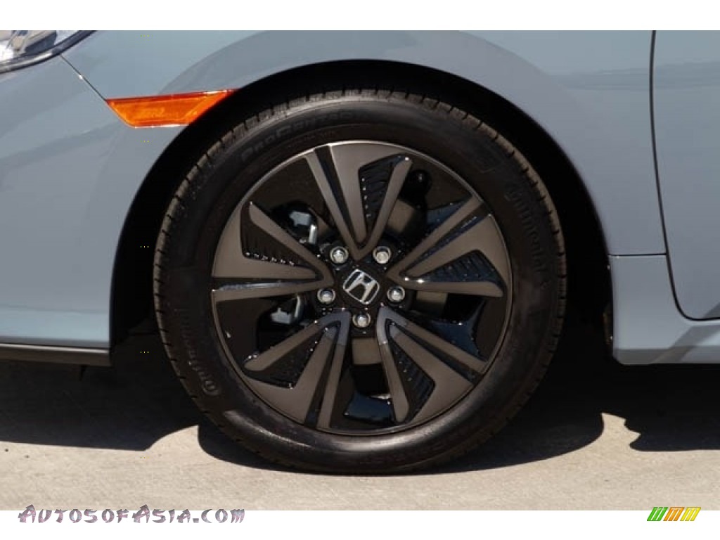 2020 Civic EX Hatchback - Sonic Gray Pearl / Black photo #13