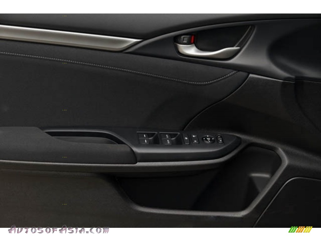2020 Civic EX Hatchback - Sonic Gray Pearl / Black photo #34