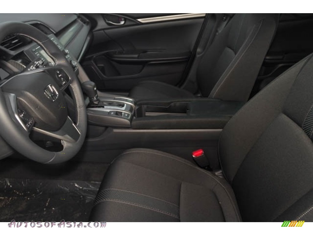 2020 Civic Sport Hatchback - Platinum White Pearl / Black photo #17