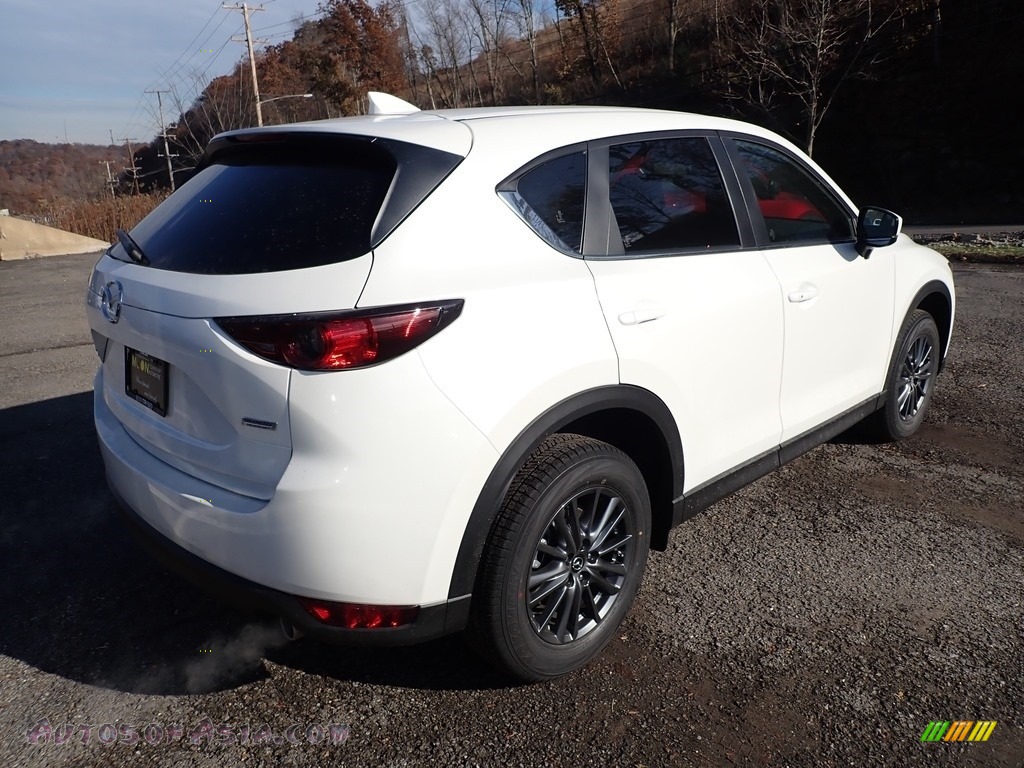 2019 CX-5 Touring AWD - Snowflake White Pearl Mica / Black photo #2