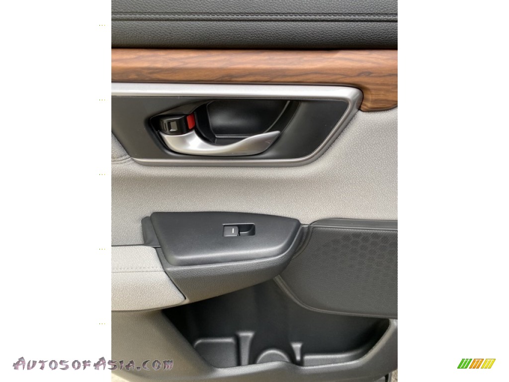 2019 CR-V EX AWD - Basque Red Pearl II / Gray photo #17