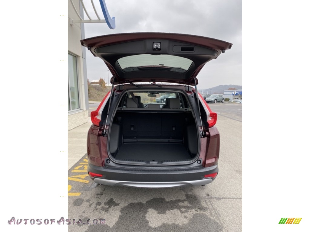 2019 CR-V EX AWD - Basque Red Pearl II / Gray photo #20