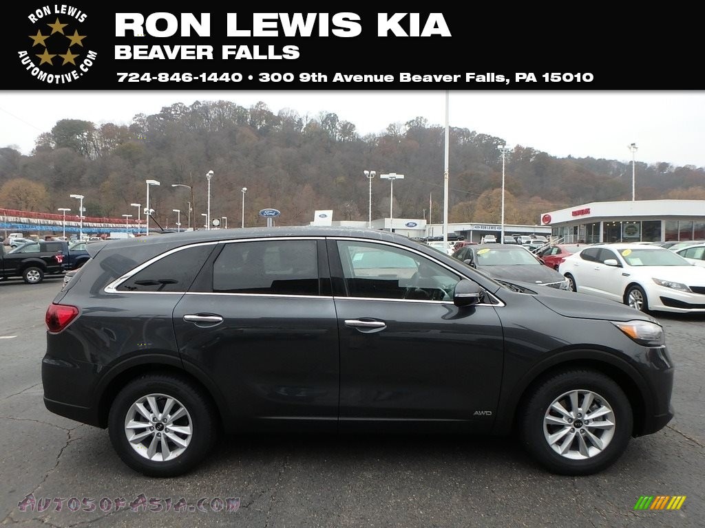 2020 Sorento LX AWD - Gravity Gray / Black photo #1