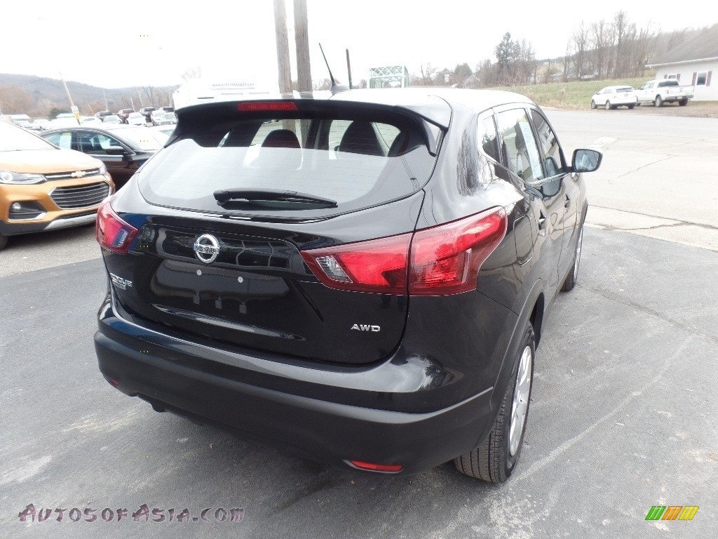 2019 Rogue Sport S AWD - Magnetic Black Pearl / Charcoal photo #7