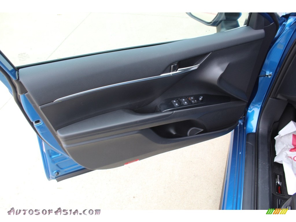 2020 Camry SE - Blue Streak Metallic / Black photo #9