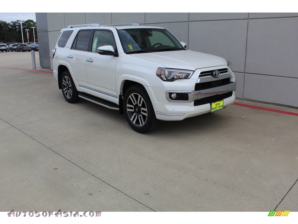 2020 4Runner Limited - Blizzard White Pearl / Hickory photo #2
