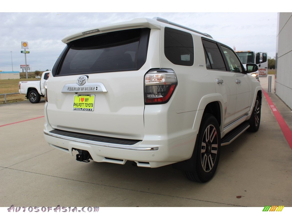 2020 4Runner Limited - Blizzard White Pearl / Hickory photo #8