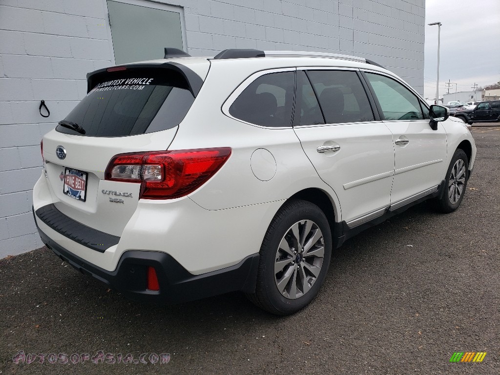 2019 Outback 3.6R Touring - Crystal White Pearl / Java Brown photo #2