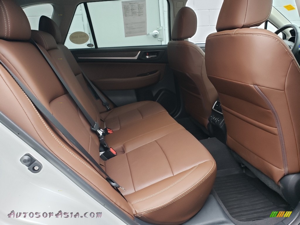 2019 Outback 3.6R Touring - Crystal White Pearl / Java Brown photo #3