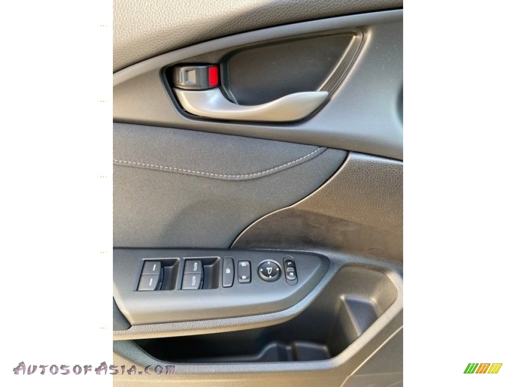 2020 Civic EX Hatchback - Polished Metal Metallic / Black photo #11