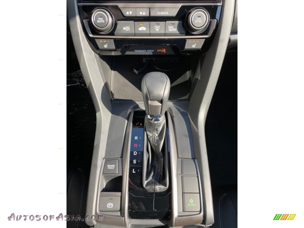 2020 Civic EX Hatchback - Polished Metal Metallic / Black photo #33