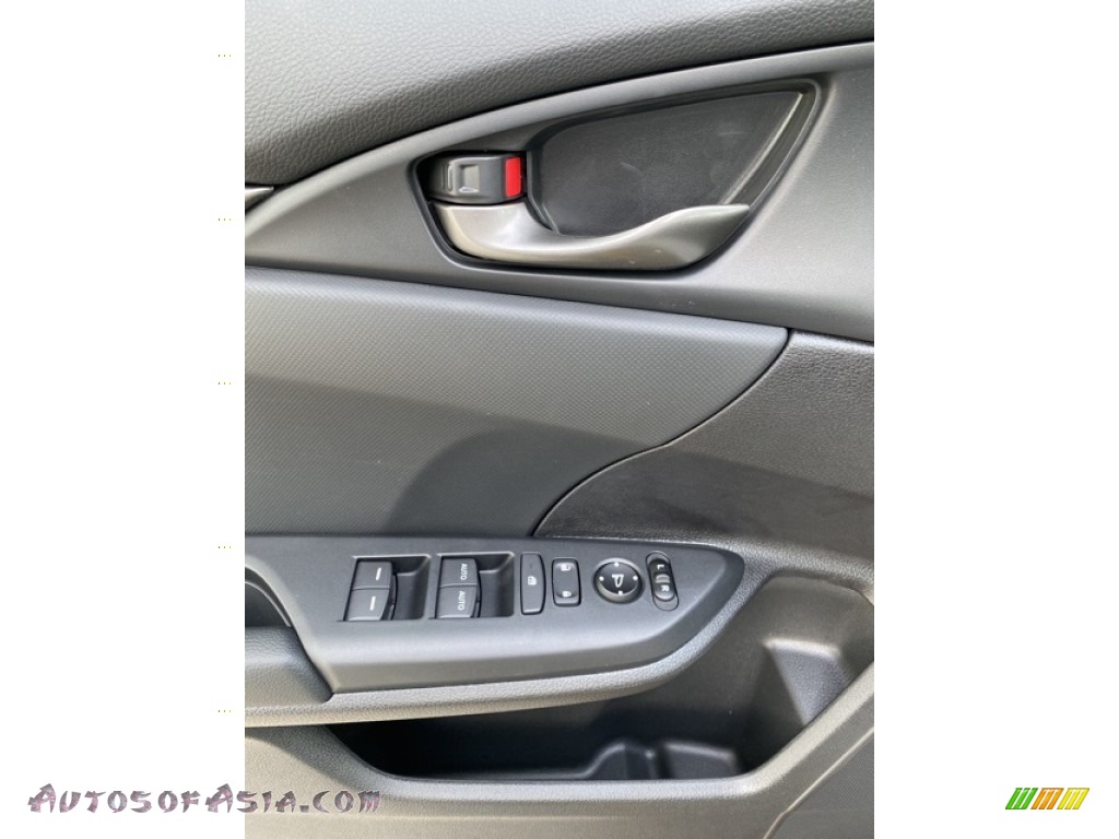 2020 Civic Sport Hatchback - Platinum White Pearl / Black photo #11
