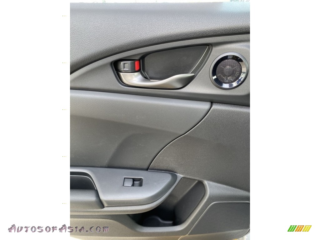 2020 Civic Sport Hatchback - Platinum White Pearl / Black photo #15