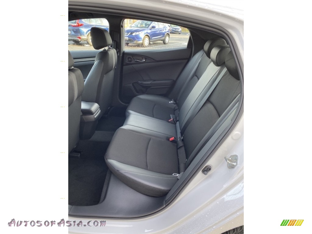 2020 Civic Sport Hatchback - Platinum White Pearl / Black photo #17