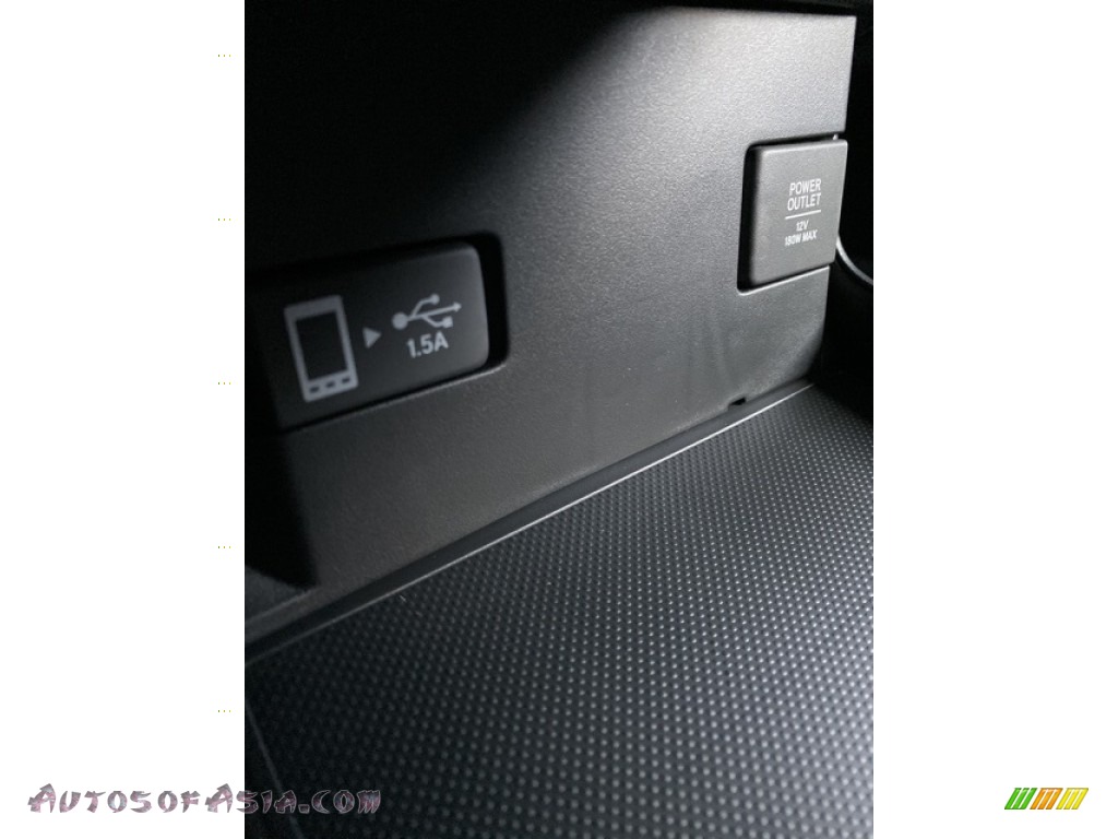 2020 Civic Sport Hatchback - Platinum White Pearl / Black photo #34