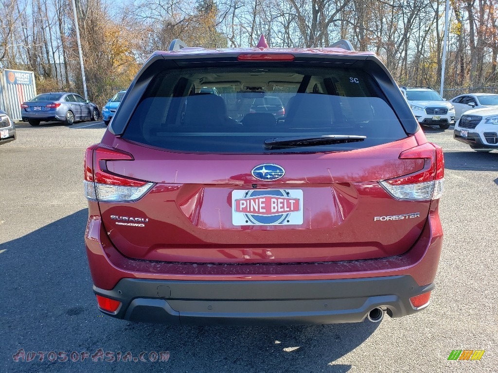 2020 Forester 2.5i Limited - Crimson Red Pearl / Gray photo #5