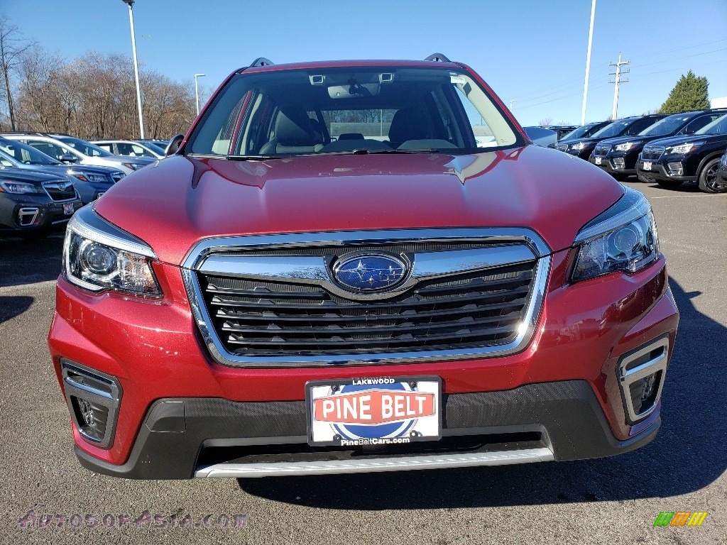 2020 Forester 2.5i Touring - Crimson Red Pearl / Black photo #2