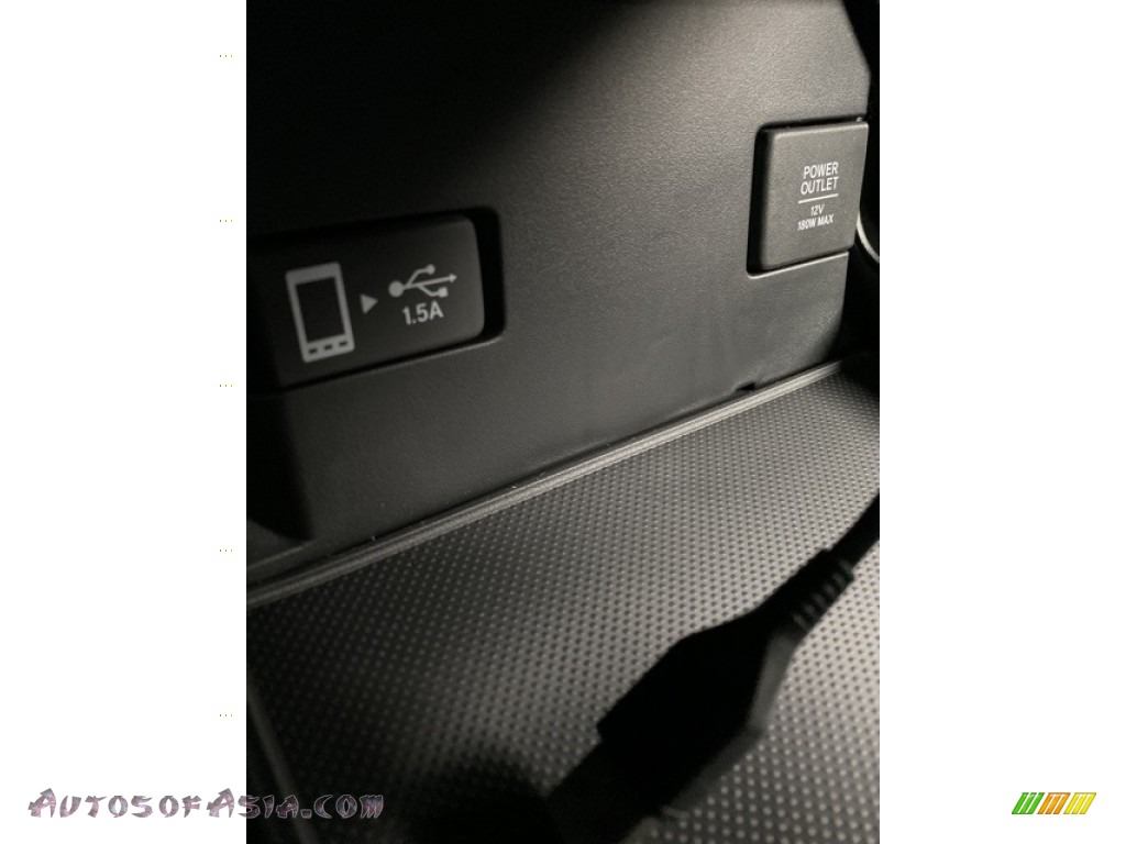 2020 Civic EX Hatchback - Crystal Black Pearl / Black photo #37