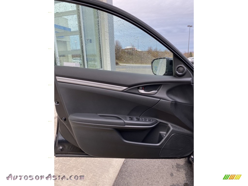 2019 Civic Sport Sedan - Crystal Black Pearl / Black photo #10