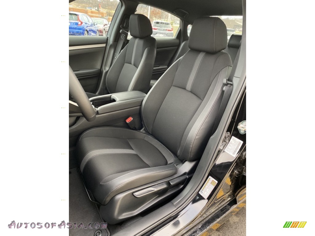 2019 Civic Sport Sedan - Crystal Black Pearl / Black photo #14