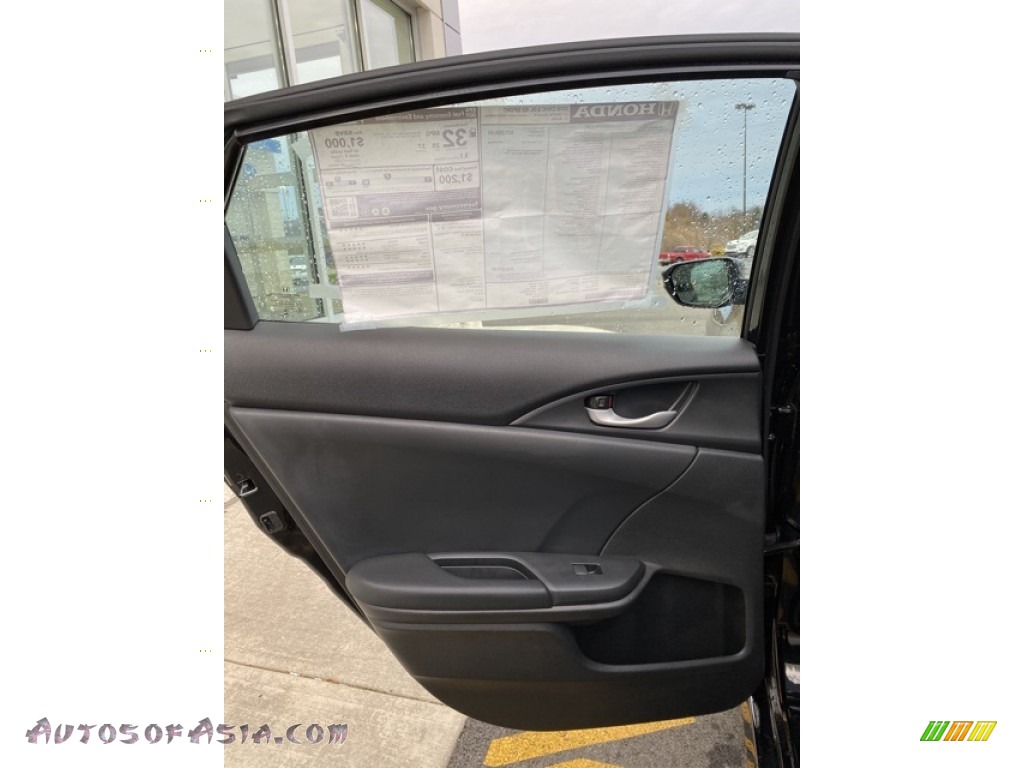 2019 Civic Sport Sedan - Crystal Black Pearl / Black photo #16