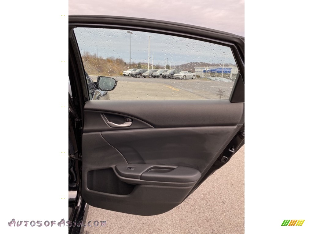 2019 Civic Sport Sedan - Crystal Black Pearl / Black photo #23