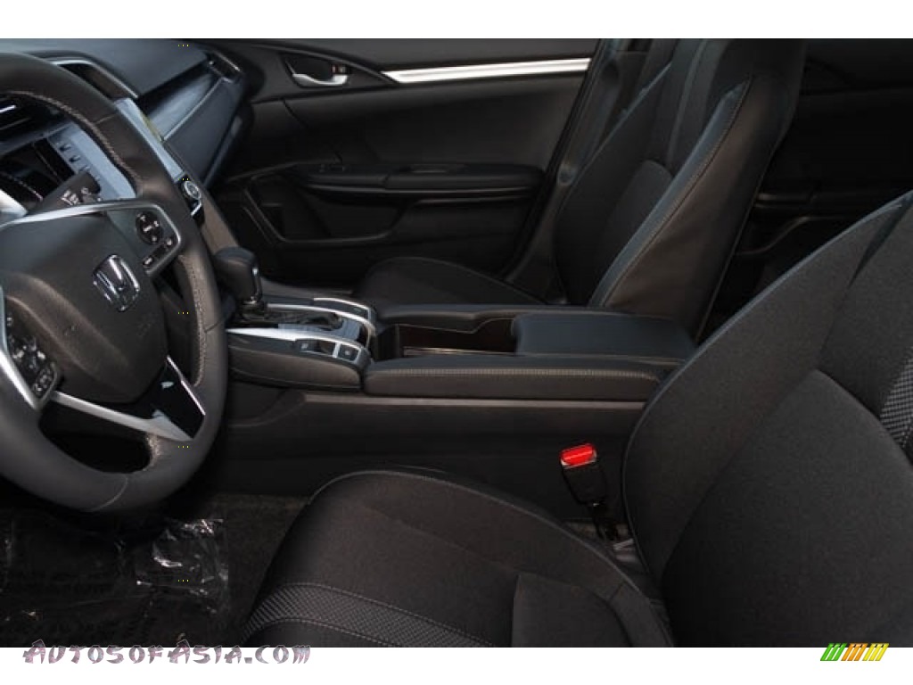 2020 Civic Sport Sedan - Crystal Black Pearl / Black photo #16