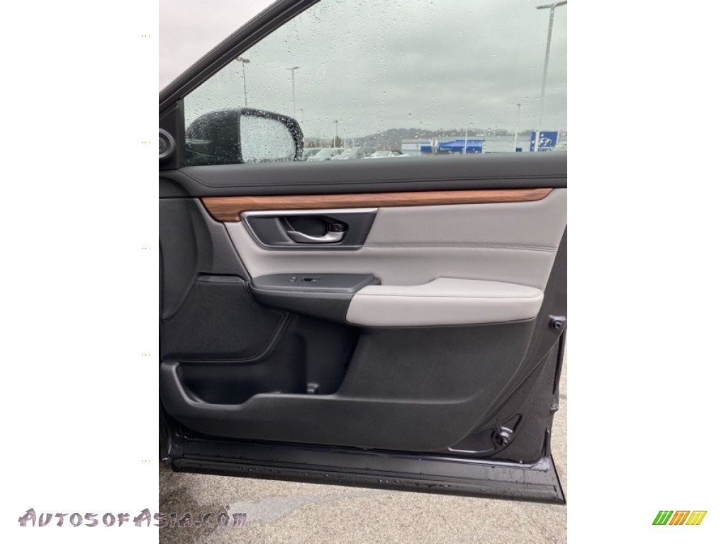2019 CR-V Touring AWD - Gunmetal Metallic / Gray photo #28
