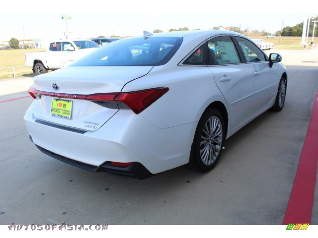 2020 Avalon Hybrid Limited - Wind Chill Pearl / Gray photo #8
