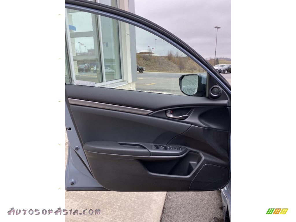 2020 Civic Sport Hatchback - Sonic Gray Pearl / Black photo #10