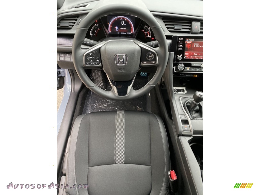 2020 Civic Sport Hatchback - Sonic Gray Pearl / Black photo #13
