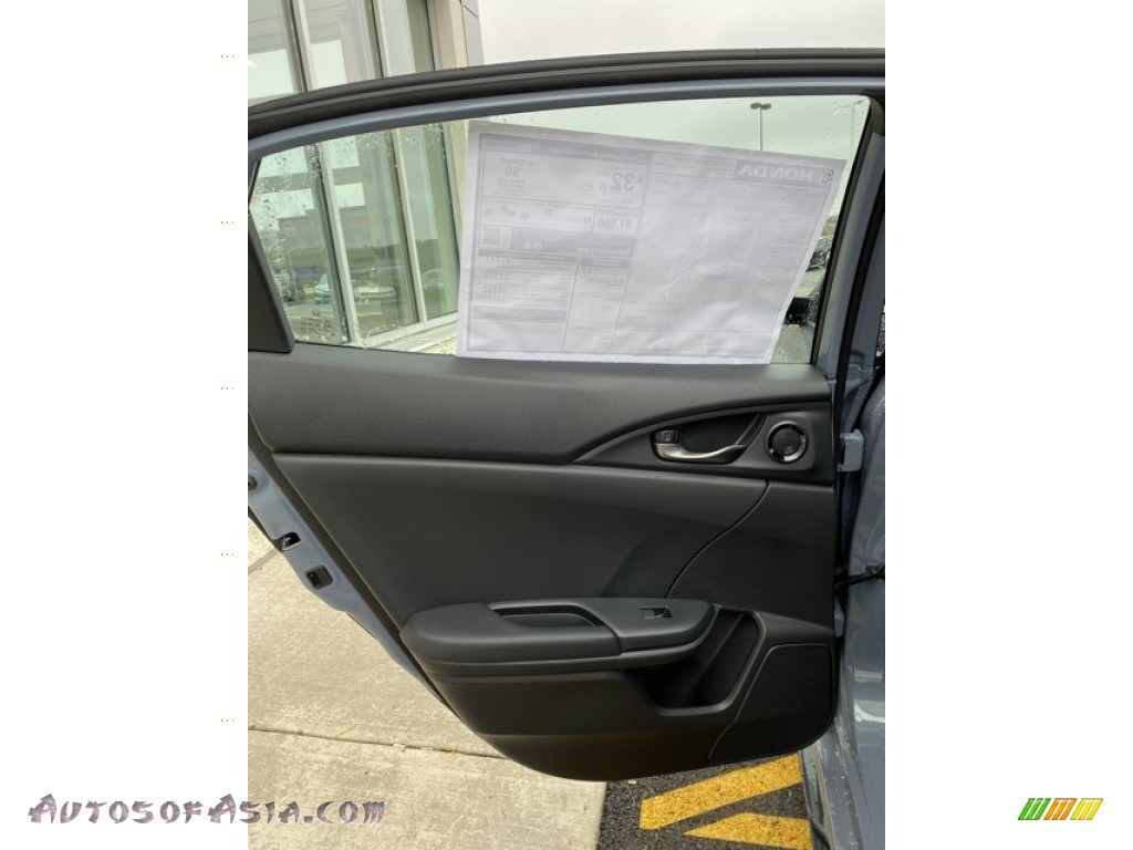 2020 Civic Sport Hatchback - Sonic Gray Pearl / Black photo #16