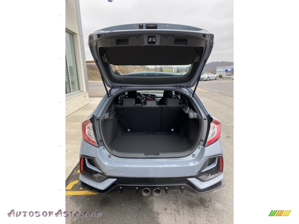 2020 Civic Sport Hatchback - Sonic Gray Pearl / Black photo #20