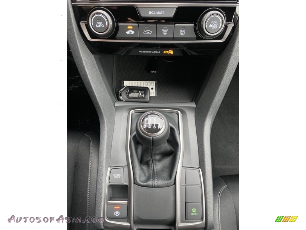 2020 Civic Sport Hatchback - Sonic Gray Pearl / Black photo #33